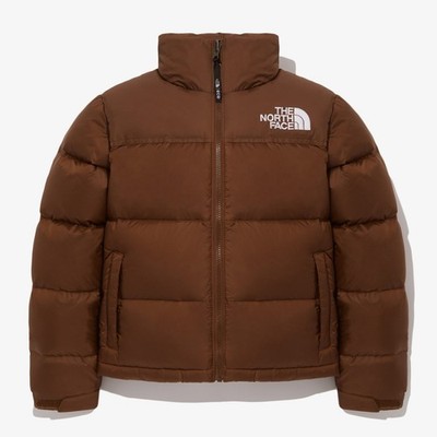 NEW THE NORTH FACE WOMENS 1996 NUPTSE JACKET NJ1DQ85C BROWN ASIAN FIT