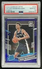 2023-24 Donruss Optic Victor Wembanyama Purple Prizm RC Rated Rookie #225 PSA 10