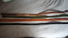 4 Vintage Barry Kieselstein Cord Mens Belts Lizard Crocodile
