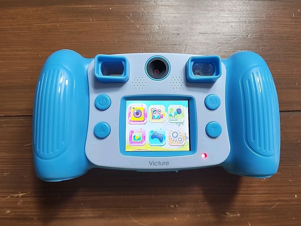 Victure KC400 Kids Action Multi-Media Camera Blue Preowned Working - Image 2 of 4