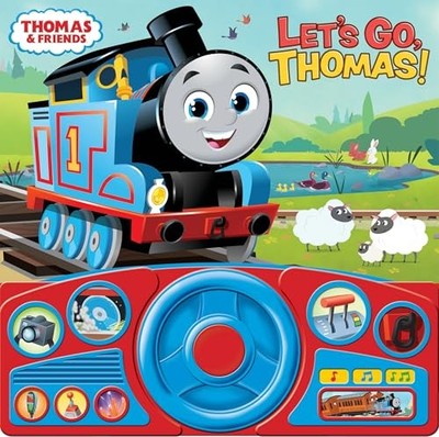 Thomas & Friends - Let's Go Thomas! Interactive Steering Wheel Sou... by PI Kids