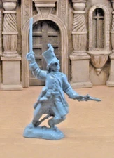 1/32  Custom Alamo Mexican Officer Marx Man Painted TSSD Blue.