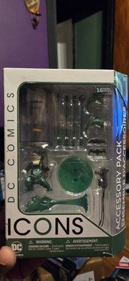 DC Comics Icons Accessory Pack 1 Hal Jordan 16pc Green Lantern New 2 Day Ship 