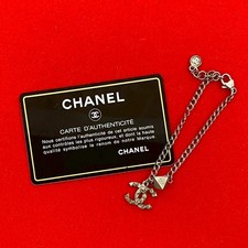 Chanel Coco Mark Bracelet Women Silver One Size 611863