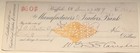 1898,99, 01, Buffalo NY, Fidelity, Trust, Traders Bank, (4) Checks, Erie County — photo 2