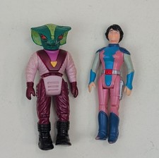 Dino Riders Skwirm Serena Vintage Tyco Action Figure Pink Rulon Valorian 1980s