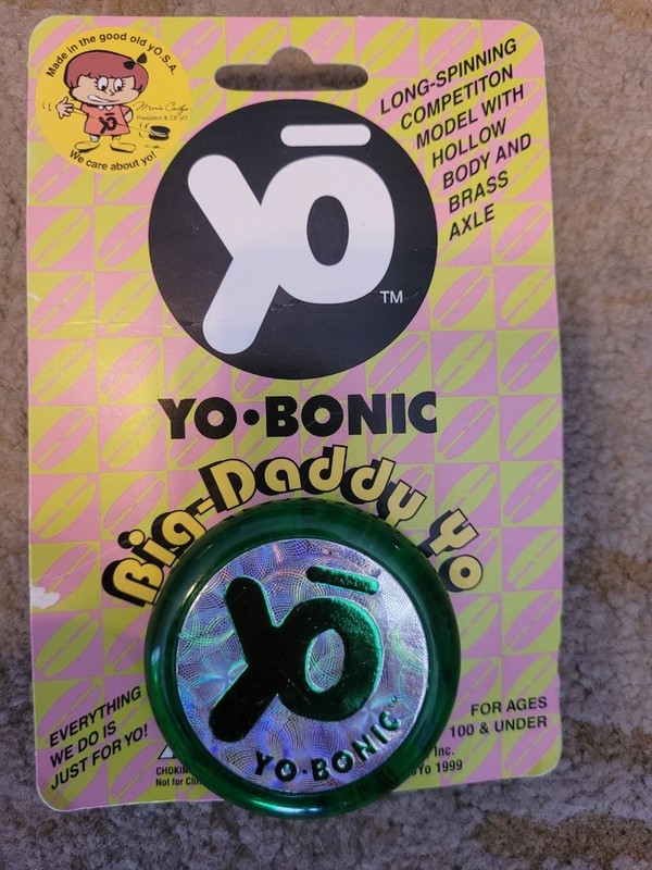 Big Daddy Yo yo made with the original Pro Yo mold.