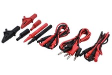 GUNSON 77019 Multi Meter Accessory Set Probes Crocodile Clips Extension Leads