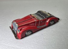 Vintage 1960s Japanese Friction Tin Race Car missing parts