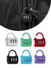 Reliable Protection Three Digit Password Padlock for Lockers and Fences