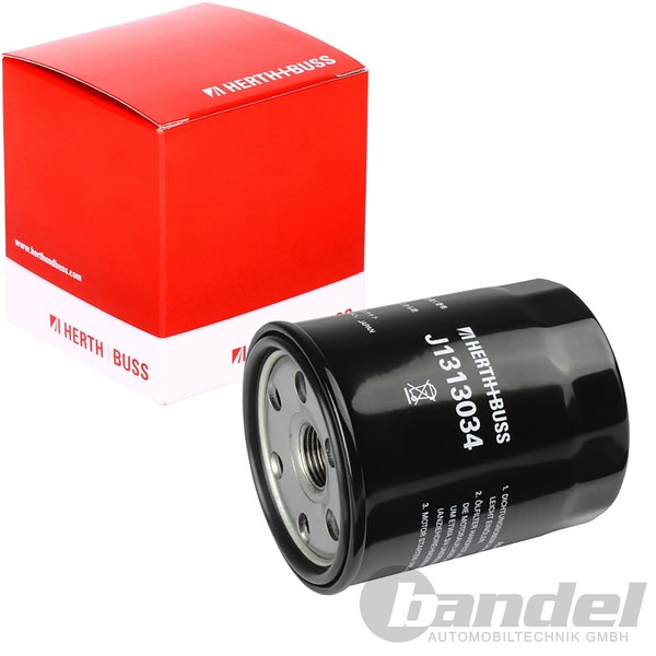 Herth+Buss ÖLfilter Anschraubfilter Passend FüR Mazda 2 3 5 6 CX-3 CX-30 CX-5-image