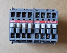 ABB Contactor A16-30-01 3P 1 NC Aux Contact 110-120v Coil Used