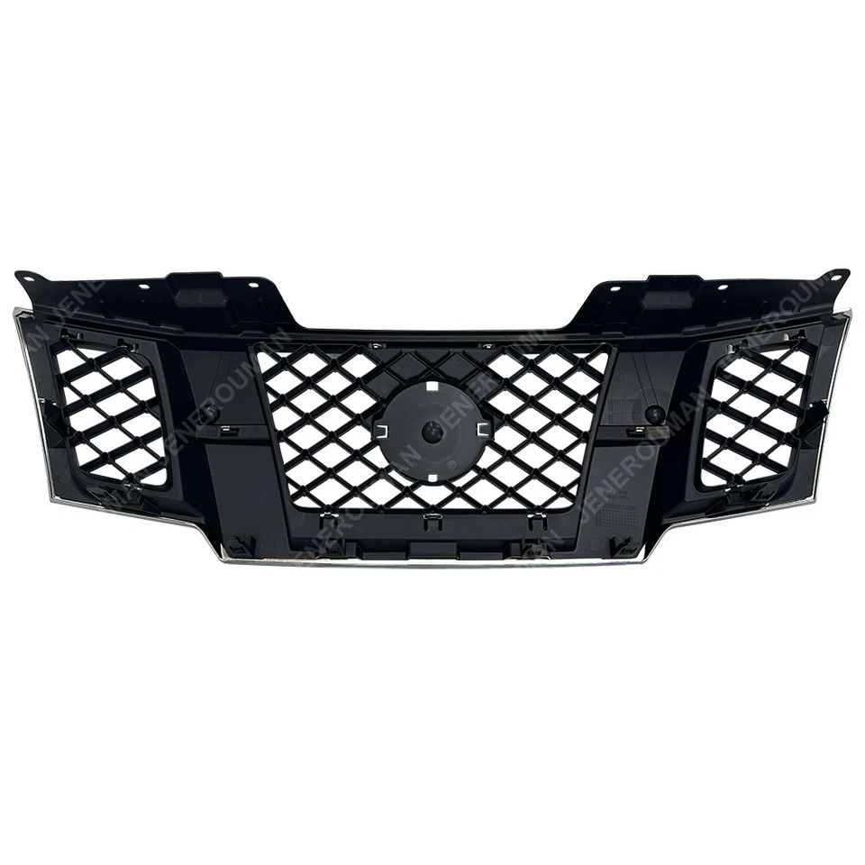 Front Upper Bumper Grille Chromed Grill For 2009-2021 Nissan Frontier 62310ZL00B Foto 3 de 4