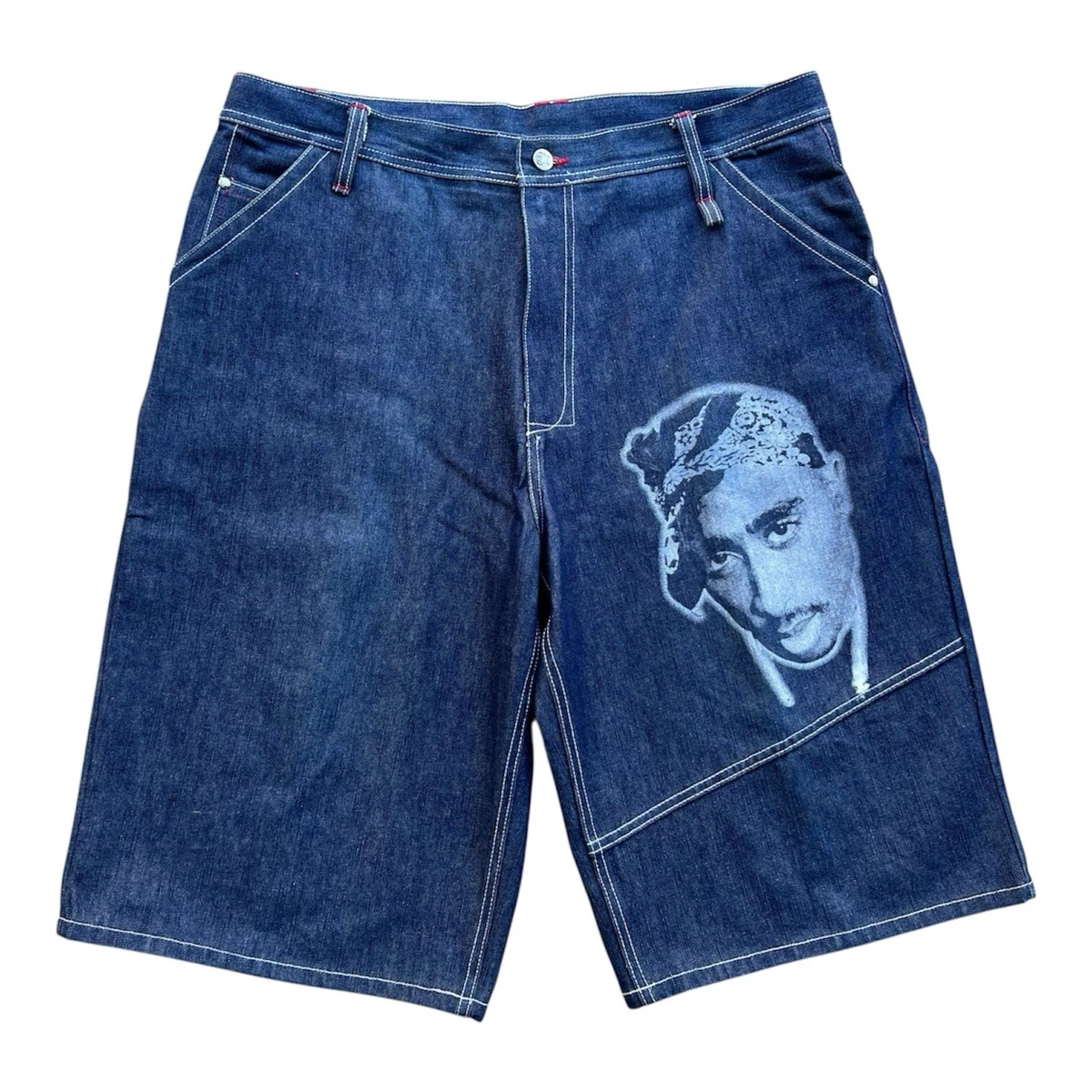 Makaveli Denim Shorts for Men for sale - eBay
