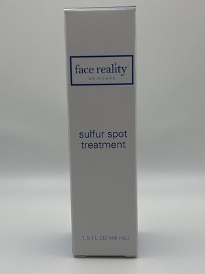 Face Reality Skincare Sulfur (6%) Spot Acne Treatment 1.5 fl oz/ 44ml EXP
