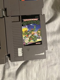 Original NES Game Cartridge Lot Of 6 Super Mario, Excitebike, Pro Am, Tetris