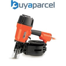 Tacwise JCN90V Pneumatic Coil Nailer Air Framing Nail Gun Flat Top 50-90mm Nails