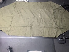 USGI Full Pup Tent 2 Shelter Halves, 6 Poles, 10 Stakes, 2 Guylines