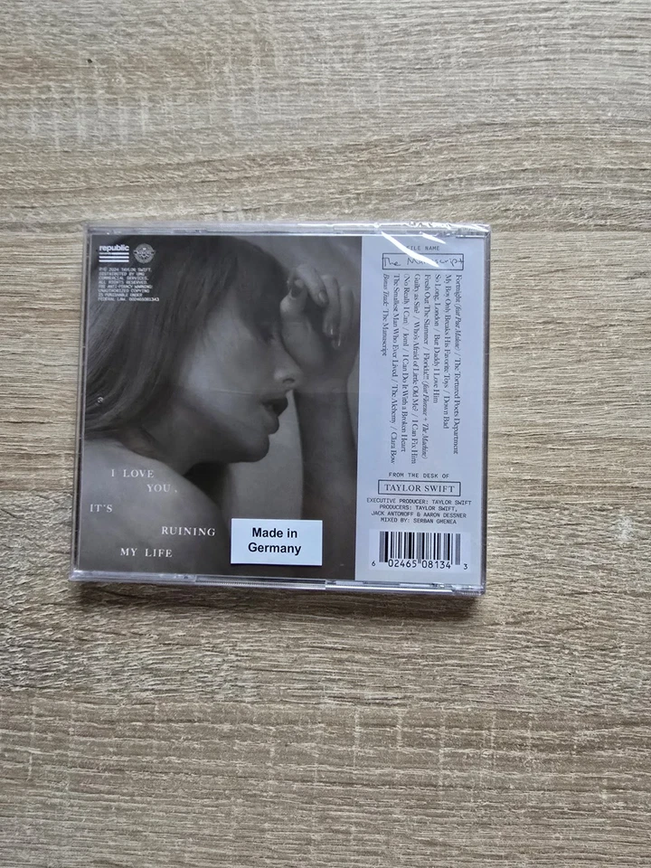 Taylor Swift - The Tortured Poets Department CD NEU  & OVP - Bild 2 von 2