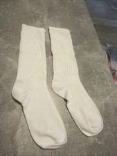 Chaussettes Hautes Femme Blanches Épaisses Hiver Neuves