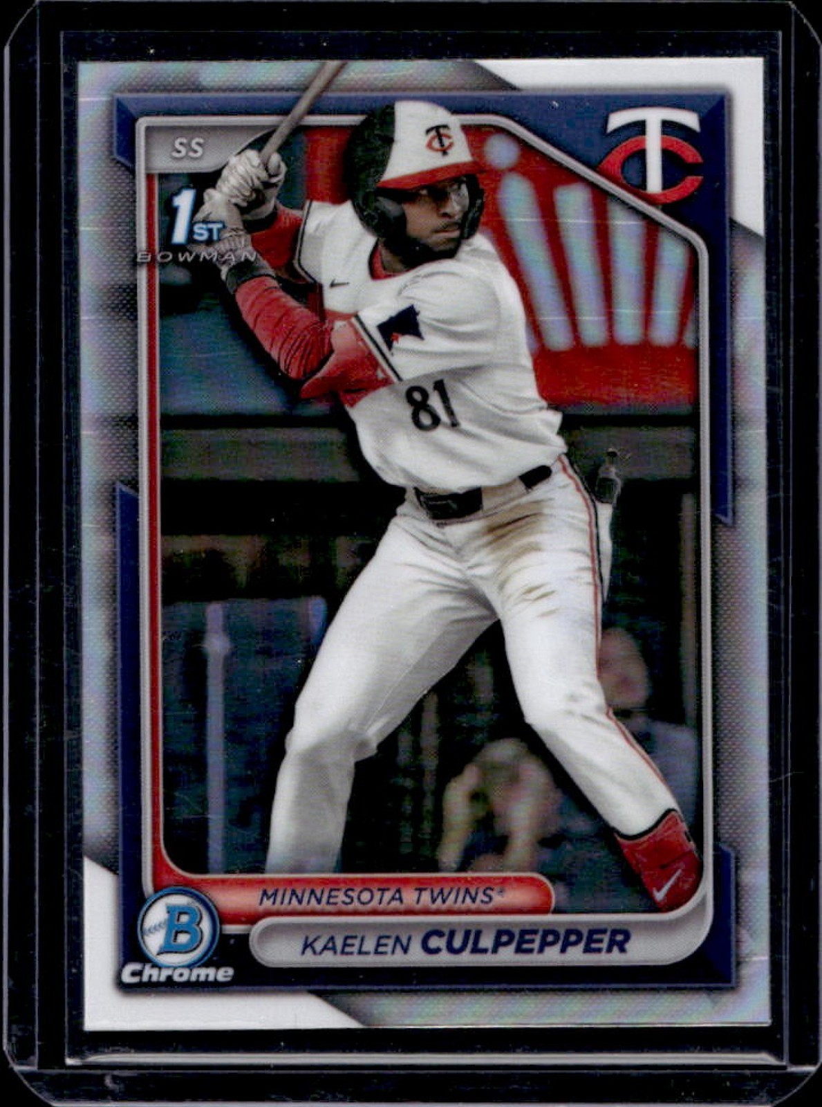 2024 Bowman Draft Kaelen Culpepper Chrome Refractor 1st #BDC-98 Twins
