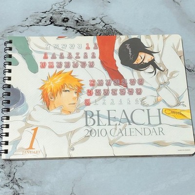 Bleach 2010 Calendar With Stickers Bandai Japan Limited