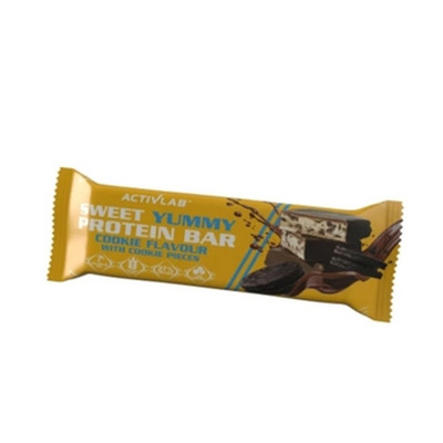 ACTIVLAB Sweet Yummy Proteinriegel mit Keksgeschmack und Keksstückchen 