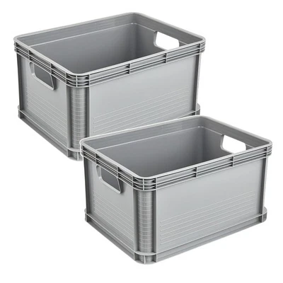 Lot de 2 Sacs de Transport Keeeper Robert 20L Gris Alimentaire Charge 30kg - Photo 1/4