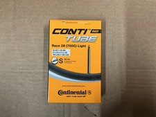 Set of 2 Conti Tube Race 28 700C Light 700x20-25 Presta 80mm