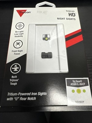Trijicon HD Tritium Night Sight Set for P220/ P229/ P240/ P245/ P233