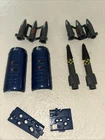 Vintage 1984 GI Joe Cobra Rattler Parts, Missiles and Weapons Racks Panels JP