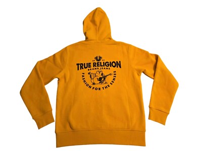 True Religion Core Zip Up Hoodie Sz L 105621 | eBay