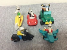 1988 McDonalds Mac Tonight Moon Man Happy Meal Toy Lot of 5