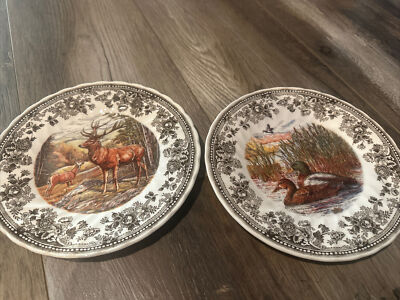 QUEEN'S Quintessential Game STAG Made in England DEER Buck + Mallard Ducks