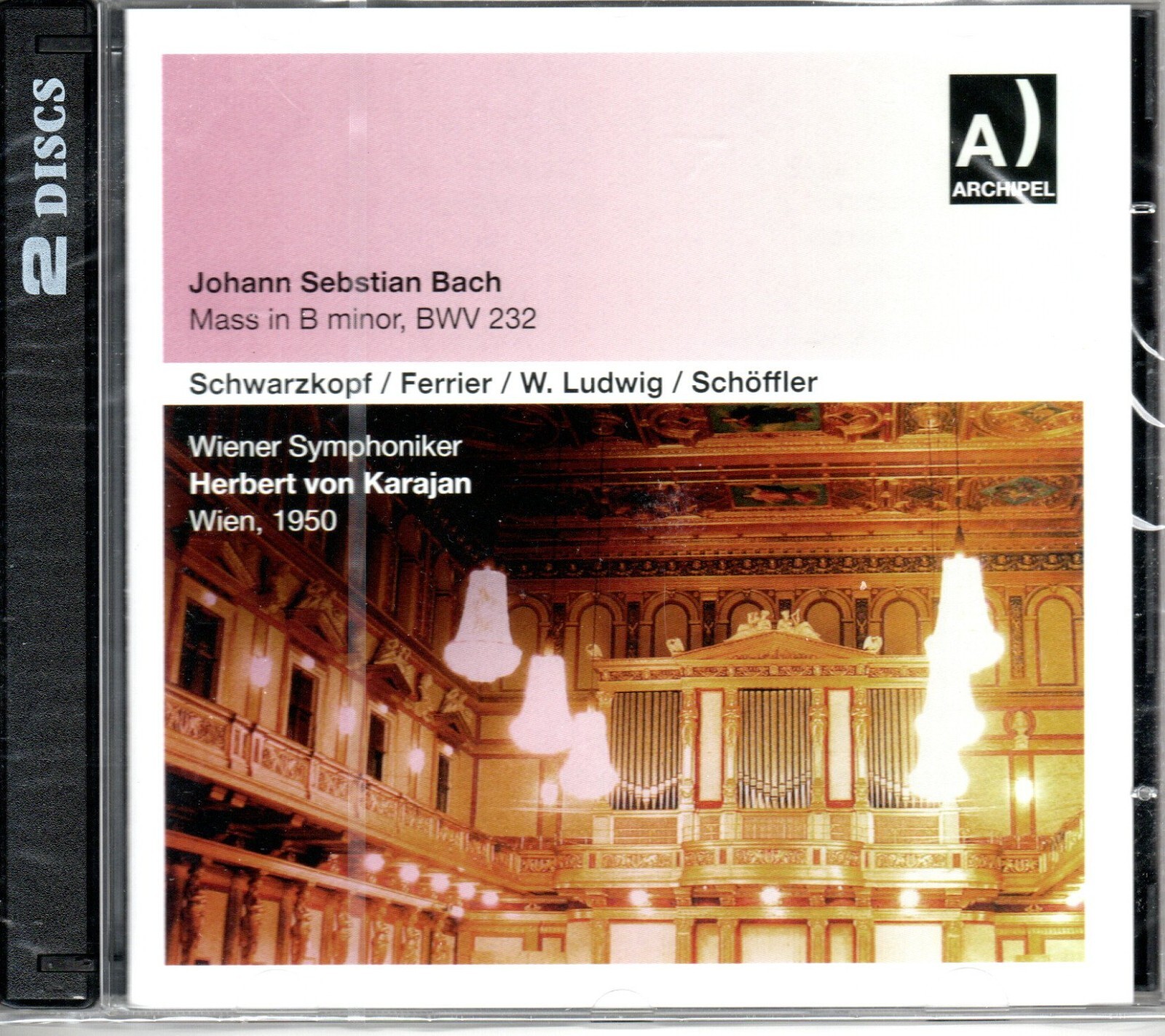 J S BACH - MASS IN B MINOR - SCHWARZKOPF - FERRIER - LUDWIG - KARAJAN 1950
