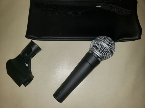 Shure Cardioid Unidirectional Dynamic Legendary Vocal Microphone SM58-LC - Picture 2 of 10