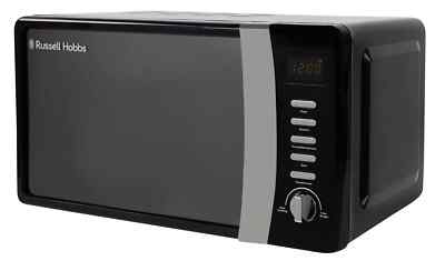 Russell Hobbs Worcester 700W Mikrowelle - 1x benutzt - Schwarz UVP 80£