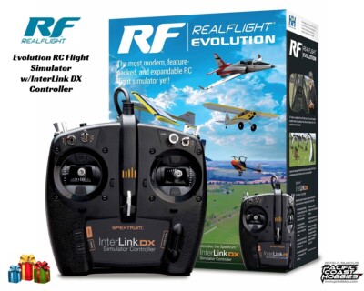 RealFlight Evolution RC Flight Simulator w/InterLink DX Controller RFL2000