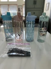 PINK Plastic Water Bottles *Choose One, Select Multiple* -Send Message To Select