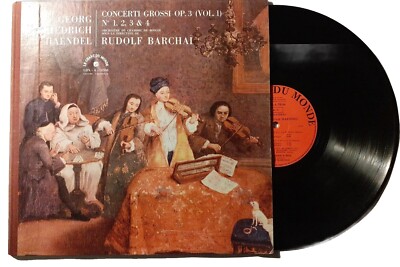 Georg Friedrich Haendel concerto gross OP.3 vol No 1,2,3 & 4 in Mint condition