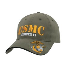 US Marine Corp Usmc Eag Semper Fi Ega Army Mütze Cap oliv drab Hat