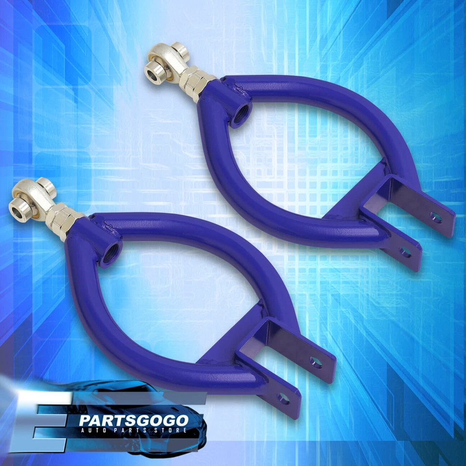For 89-94 240SX S13 300ZX Z32 Rear Upper RUCA Adjustable Camber Control Arms BL Foto 3 de 3