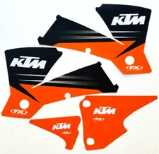 Factory Effex SR3 Graphics Shrouds KTM MXC 200 300 EXC 125-525 03 04 NEW