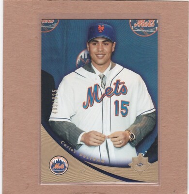 2005 Ultimate Signature Edition 489/825 Carlos Beltran #60, nm-mt