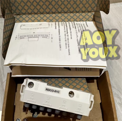 1PCS New ABB RDCO-01C Optical Fiber Adapter Module In Box DHL Express Delivery