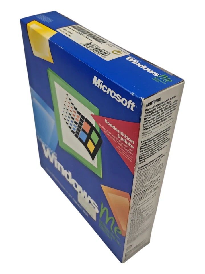 ✅ Microsoft Windows ME Millennium Edition - (PC) (DE) BIG BOX ✅NEU SEALED NEW ✅ - Bild 3 von 4