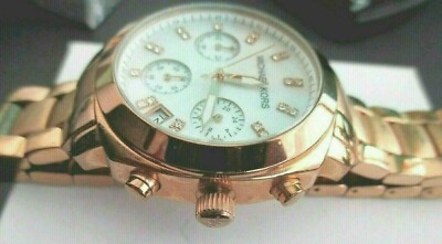 Michael Kors Watch Rose Gold MK 5336 Michael Kors Watch MK5336 Rose Gold Stainless Crystals  main image 3
