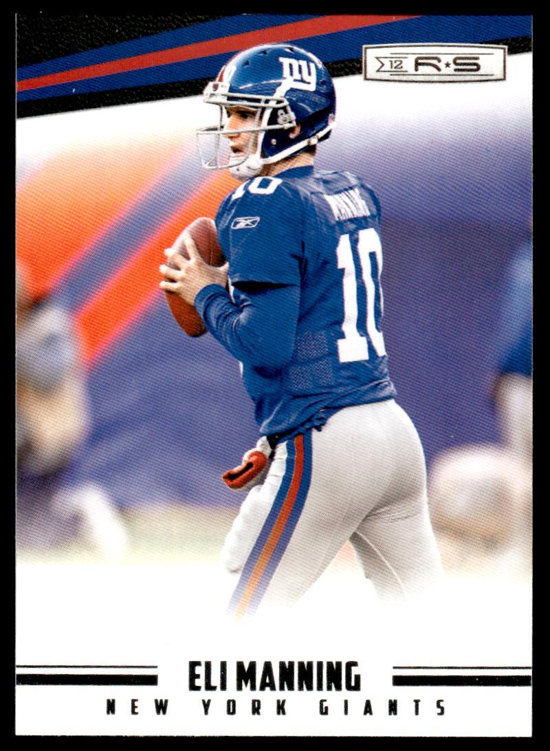 2012 Panini Rookies & Stars 93 Eli Manning New York Giants Football Card