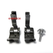 LEFT+RIGHT Piping Welting Cording Presser Foot for JUKI DDL-8500 8700 8300 5550
