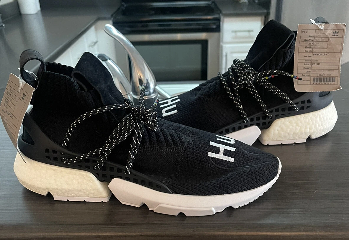 Adidas Pharrell human race hu pod boost rozmiar 10 og rzadkie partia próbka  pe promo nerd | eBay